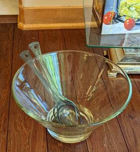 Clear Glass Servingware