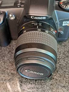 Canon EOS Rebel G SLR Camera and Zoom Lens