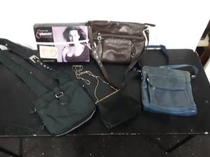 Assorted Purses & A Set Of Enhancers