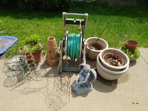 Collection Of Outdoor Dcor And Items