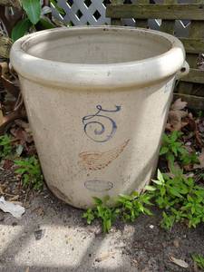 Vintage 5 Gallon Red Wing Crock