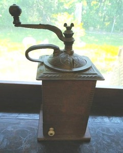 Old coffee grinder