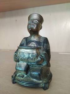 Old Brass Asian Style Incense Holder