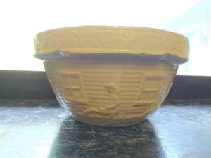 Large Stoneware Mixing Bowl