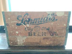 Old Wood Schmidt Beer Crate