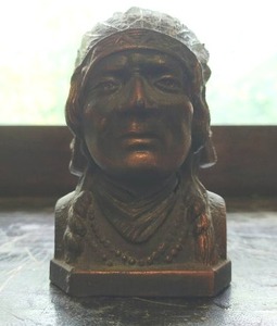 Vintage Native Bank Bust