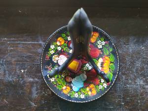 Plate With Rosemaling