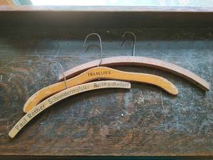 Collection Of Antique Wood Hangers