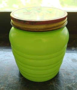 Vintage Jadeite Jar