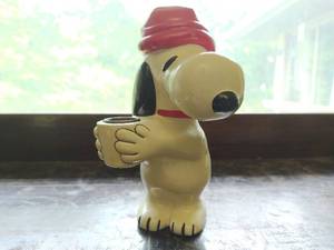 Vintage Snoopy Candle Holder