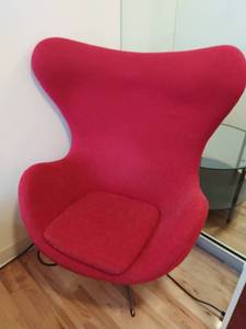 Red Egg Chair