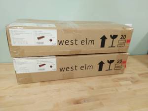West Elm Reclaimed Wood Shelfing Unit