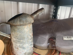 seat cushion  Oil Can Copper Tubing