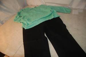 lot 27 image: Talbots Top and Pants