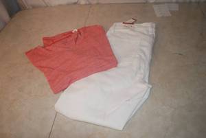 lot 32 image: Talbots Pants and Top