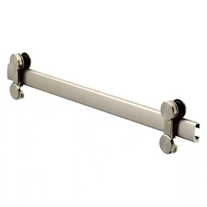 Delta Classic 48 in. W x 72 in. H Rectangular Sliding Frameless Corner Shower Enclosure in Stainless