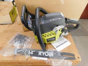 RYOBI 14 in. 37cc 2-Cycle Gas Chainsaw