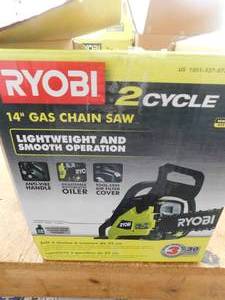 RYOBI 14 in. 37cc 2-Cycle Gas Chainsaw