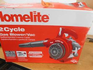 Homelite 150 MPH 400 CFM 26cc Gas Handheld Blower Vacuum
