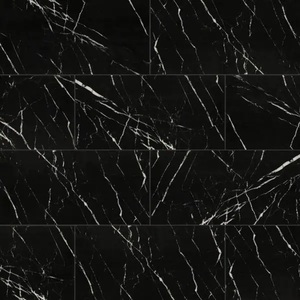 MSI Aashini Black 16 in. x 32 in. Polished Porcelain Floor and Wall Tile (27 sq. ft.)