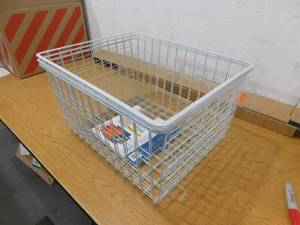 (3) ClosetMaid 11 in. H x 17 in. W White Steel 1-Drawer Wide Mesh Wire Basket
