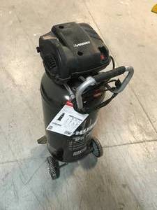 Husky 20 Gal. 200 PSI Oil Free Portable Vertical Electric Air Compressor - Customer Return - Review all pictures