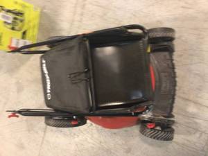 Troy-Bilt 21 in. 140cc 550ex Series Briggs & Stratton Engine 2-in-1 Gas Walk Behind Push Lawn Mower with High Rear Wheels- Customer Return- Review all pictures