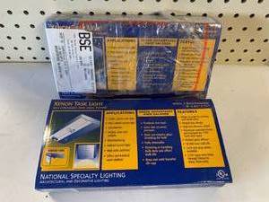 LOT OF TWO XENON TASK LIGHTS