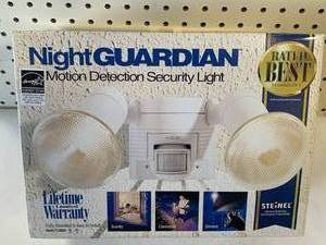 NEW MOTION DETECTOR, SECURITY LIGHT
