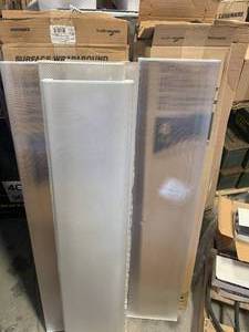 LARGE LOT OF REPLACEMENT FLUORESCENT LENSES 4 FOOT