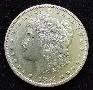1891-S Morgan Dollar