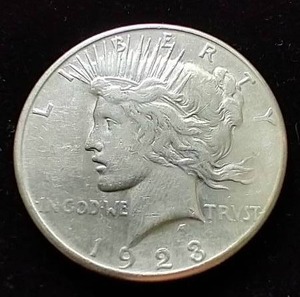 1923-S Peace Dollar