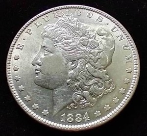 1884 Morgan Dollar