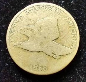 1858 Flying Eagle Penny