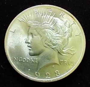 1923 Peace Dollar