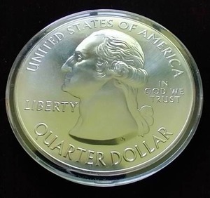 2012 5 Oz. Silver Quarter - Chaco Culture