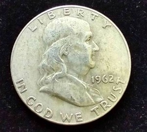 1962-D Franklin Half Dollar