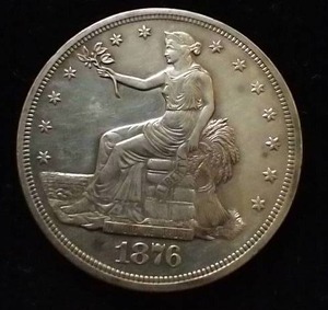 1876 Trade Dollar