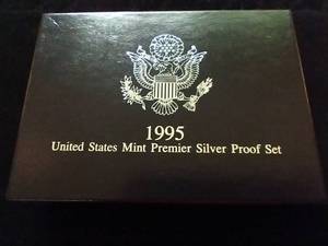 1995 U.S. Mint Premier Silver Proof Set