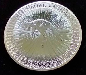 2022 1 Oz Silver Australian Kangaroo Coin