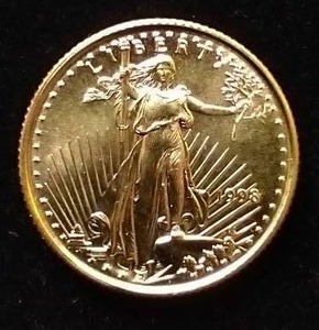 1998 110th Oz. Gold Eagle