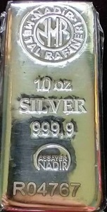 10 Oz Silver Bar