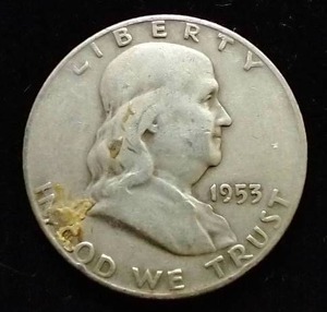 1953-D Franklin Half Dollar
