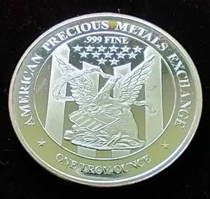 1 Oz Silver Round