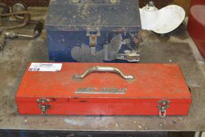 lot 36 image: toolboxes with contents