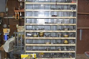 lot 68 image: parts organizer with hardware included
