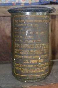 lot 87 image: Tin Canister