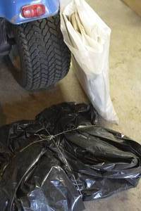 lot 113 image: large tarps