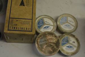 lot 118 image: 4 step stone tumbling kit