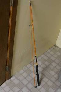 lot 147 image: Vintage sears 779.3021110 66 spinning fishing rod